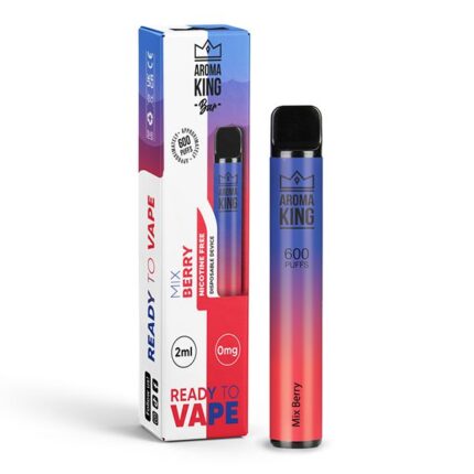 AROMA KING 600 DISPOSABLE 0MG - MIXED BERRY