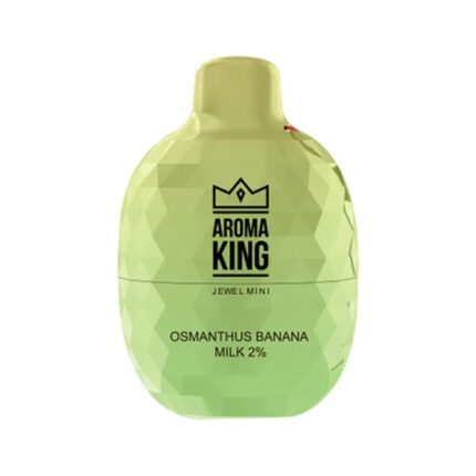 Osmanthus Banana Milk Aroma King Diamond Family Jewel Mini 600 Disposable Vape Pod_large