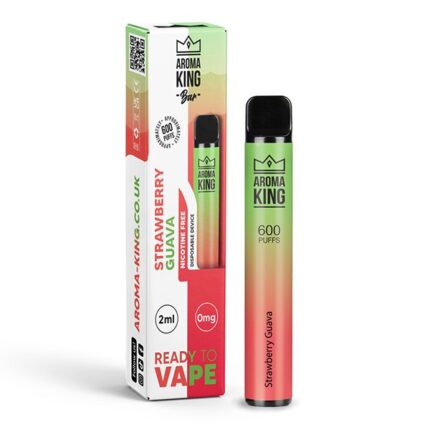 AROMA KING 600 DISPOSABLE 0MG - STRAWBERRY GUAVA