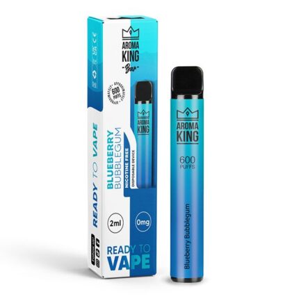 AROMA KING 600 DISPOSABLE 0MG - BLUEBERRY BUBBLEGUM