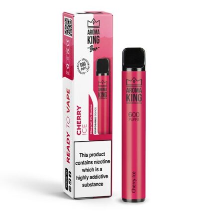 AROMA KING 600 DISPOSABLE 20MG - CHERRY ICE 72